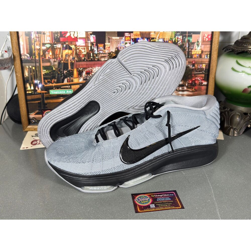 Nike G.T. Hustle Academy Basketball Shoes Gray Black HM0268-001 Men’s Size 21